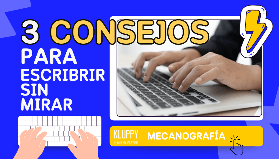 escribir sin mirar al teclado